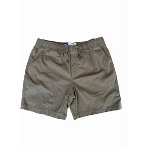 Old Navy Shorts Mens Large Gray Jogger Elastic Waist Built In Flex NWT